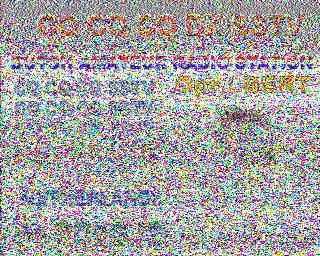 SSTV image from IU0FBK_20M