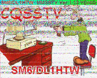 SSTV image from IU0FBK_20M