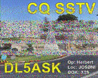 SSTV image from IU0FBK_20M