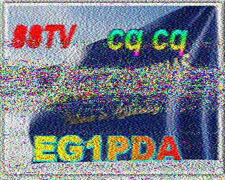 SSTV image from IU0FBK_20M
