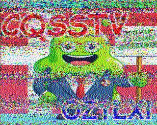 SSTV image from IU0FBK_20M