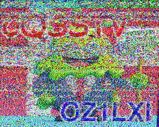 SSTV image from IU0FBK_20M