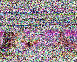 SSTV image from IU0FBK_20M