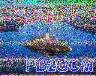 SSTV image from IU0FBK_20M