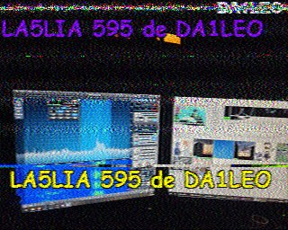 SSTV image from IU0FBK_20M