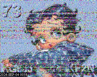 SSTV image from KO5MO_20M