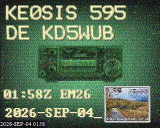 SSTV image from KO5MO_20M