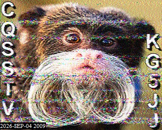 SSTV image from KO5MO_20M