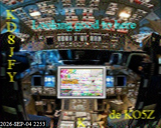 SSTV image from KO5MO_20M