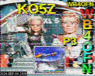 SSTV image from KO5MO_20M