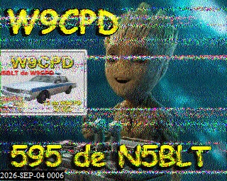 SSTV image from KO6KL_20M