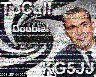 SSTV image from KO6KL_20M