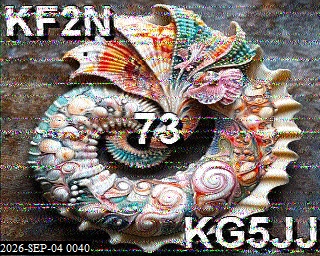 SSTV image from KO6KL_20M