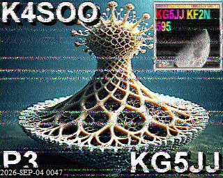 SSTV image from KO6KL_20M