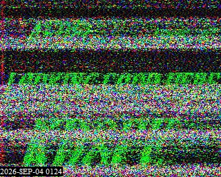 SSTV image from KO6KL_20M