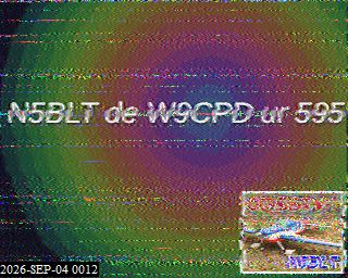 SSTV image from KP4TR_20M