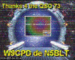 SSTV image from KP4TR_20M