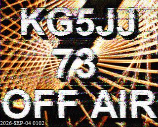 SSTV image from KP4TR_20M