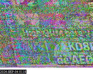 SSTV image from KP4TR_20M