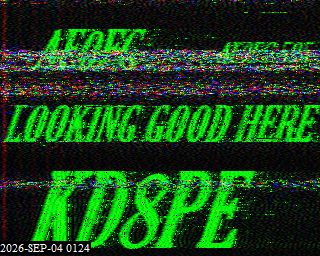 SSTV image from KP4TR_20M