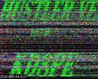 SSTV image from KP4TR_20M