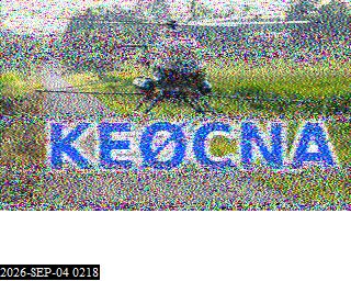 SSTV image from KP4TR_20M