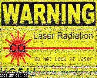 SSTV image from KP4TR_20M