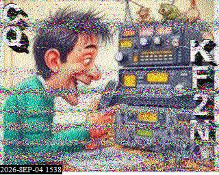 SSTV image from KP4TR_20M