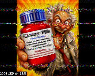 SSTV image from KP4TR_20M