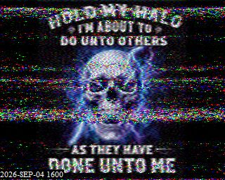 SSTV image from KP4TR_20M