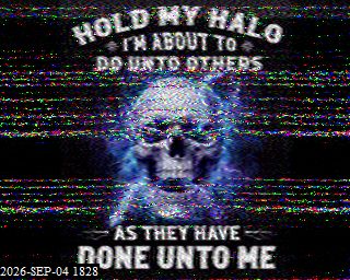 SSTV image from KP4TR_20M