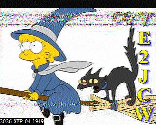 SSTV image from KP4TR_20M