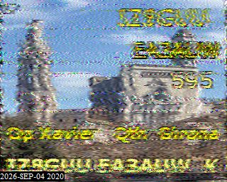 SSTV image from KP4TR_20M