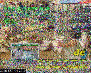 SSTV image from KP4TR_20M