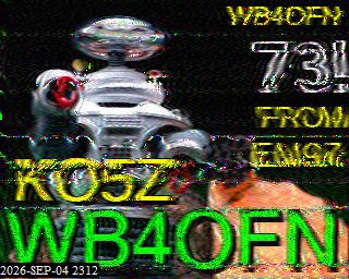 SSTV image from KP4TR_20M