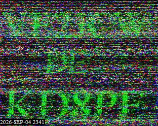 SSTV image from KP4TR_20M