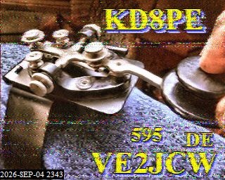 SSTV image from KP4TR_20M