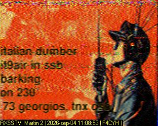 SSTV image from PA0041SWL_20M