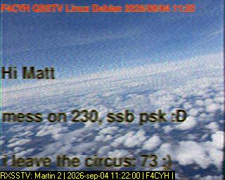 SSTV image from PA0041SWL_20M