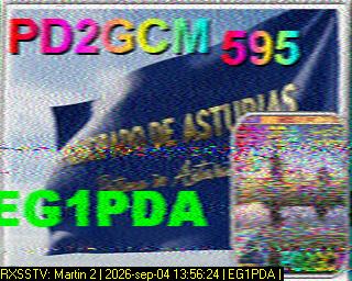 SSTV image from PA0041SWL_20M