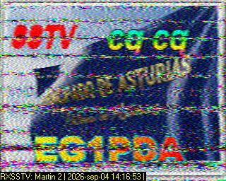 SSTV image from PA0041SWL_20M