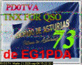 SSTV image from PA0041SWL_20M