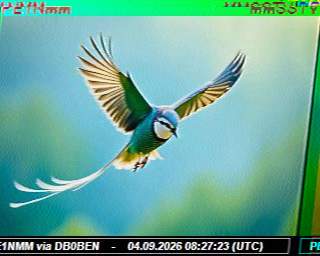 SSTV image from PA3ADE_2M