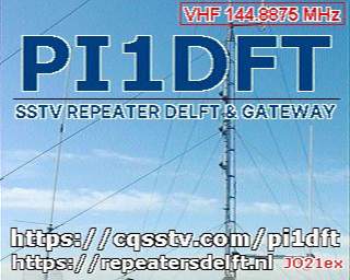 SSTV image from PA3ADE_2M