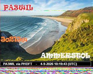 SSTV image from PA3ADE_2M