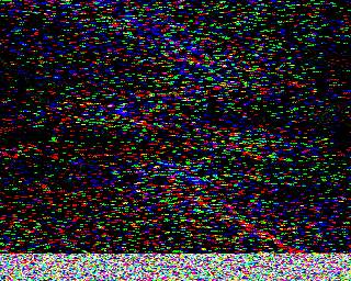 SSTV image from PA3ADE_2M