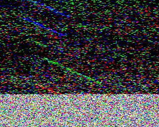SSTV image from PA3ADE_2M