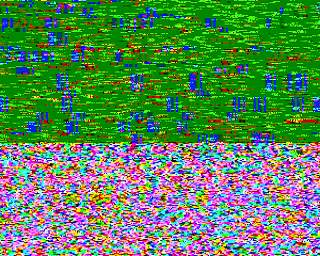 SSTV image from PA3ADE_2M