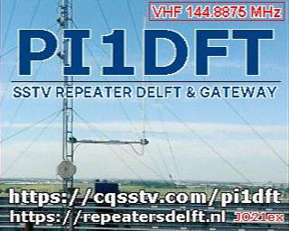 SSTV image from PA3ADE_2M