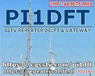SSTV image from PA3ADE_2M
